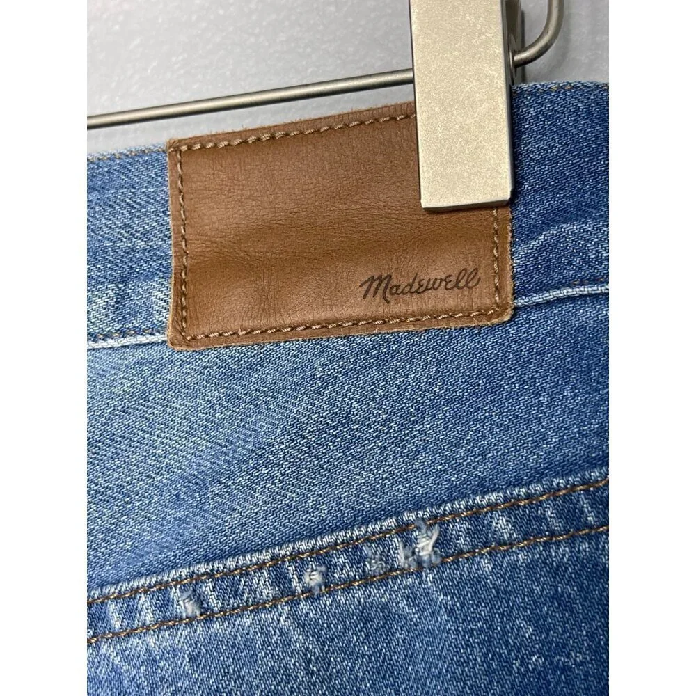 Madewell Womens The Perfect Vintage Blue Jean Distressed SZ 27 High Rise - Picture 4 of 12